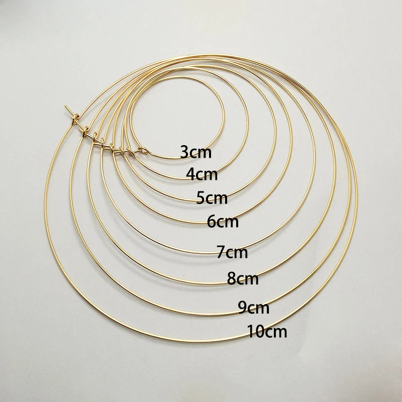 The Bunny Vixen Thin Hoop Earrings