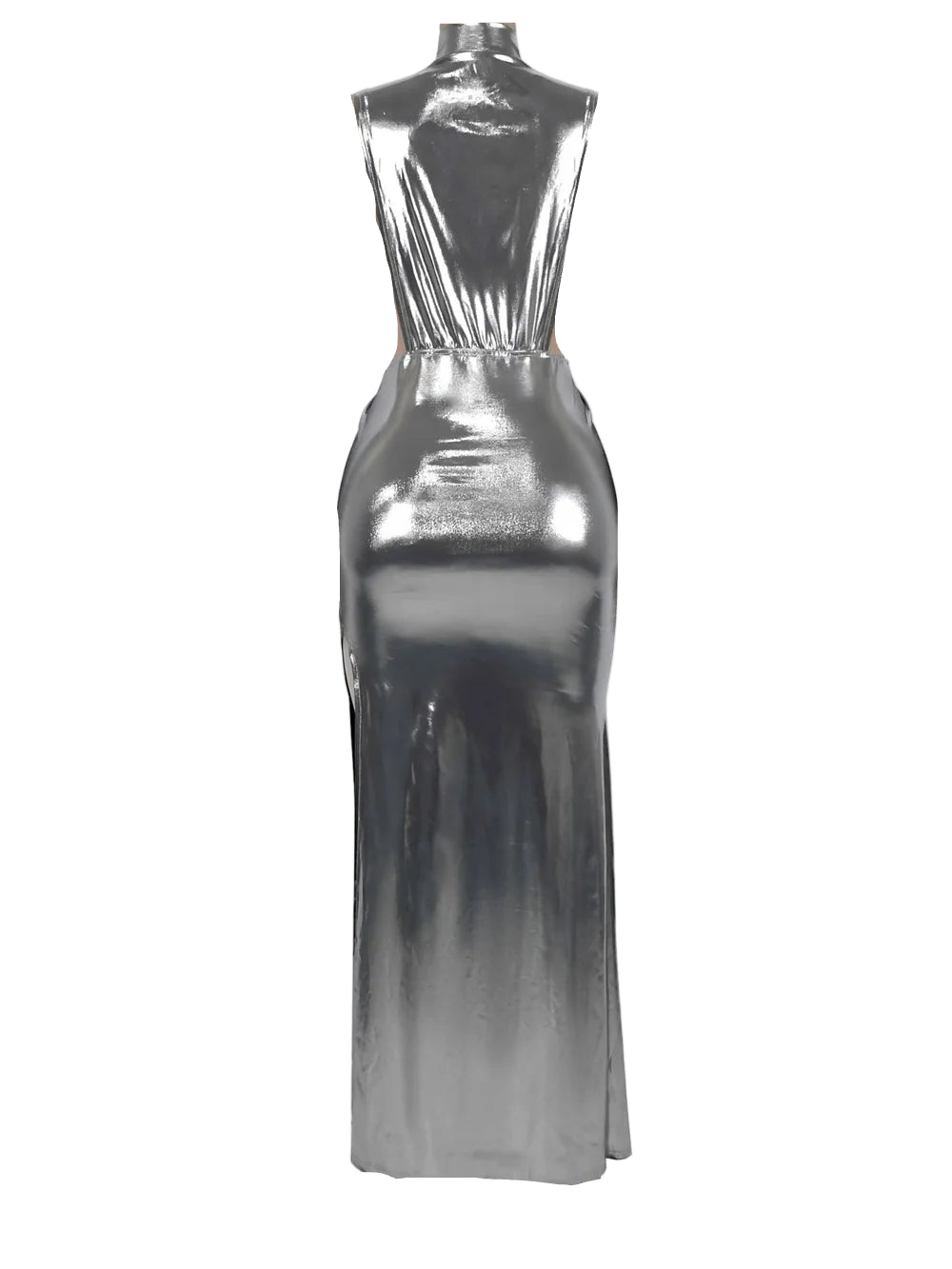 Chrome Muse Maxi Dress
