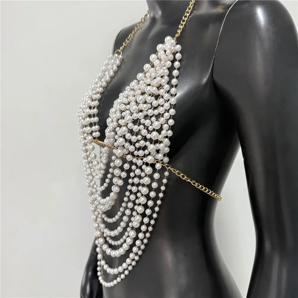 Pearled Out Halter