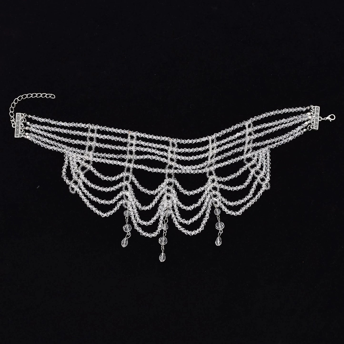Layered Beaded Choker