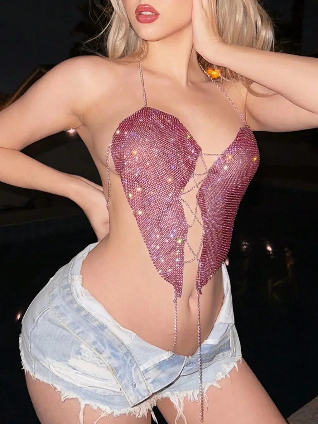 Heartbreaker Crystal Top