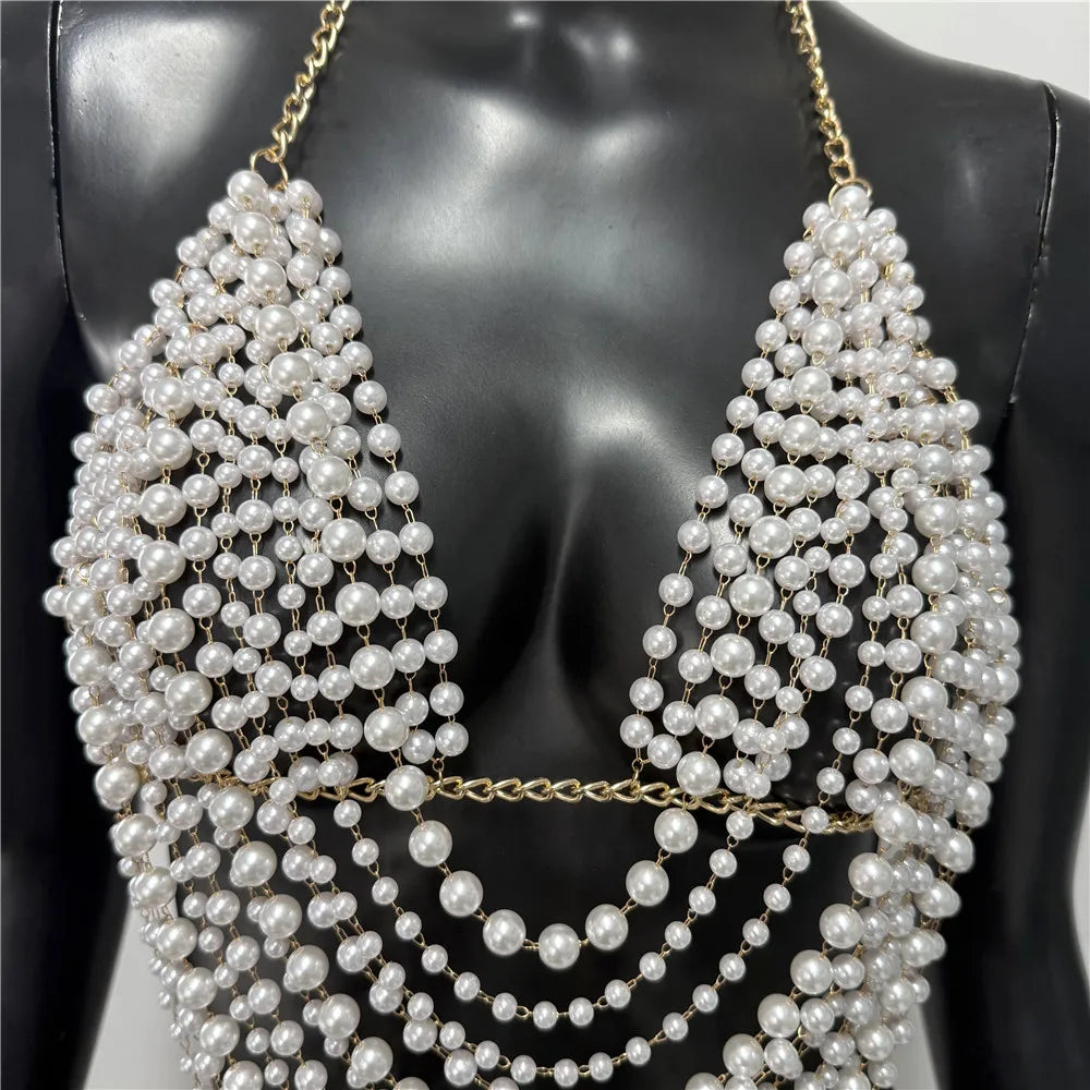 Pearled Out Halter