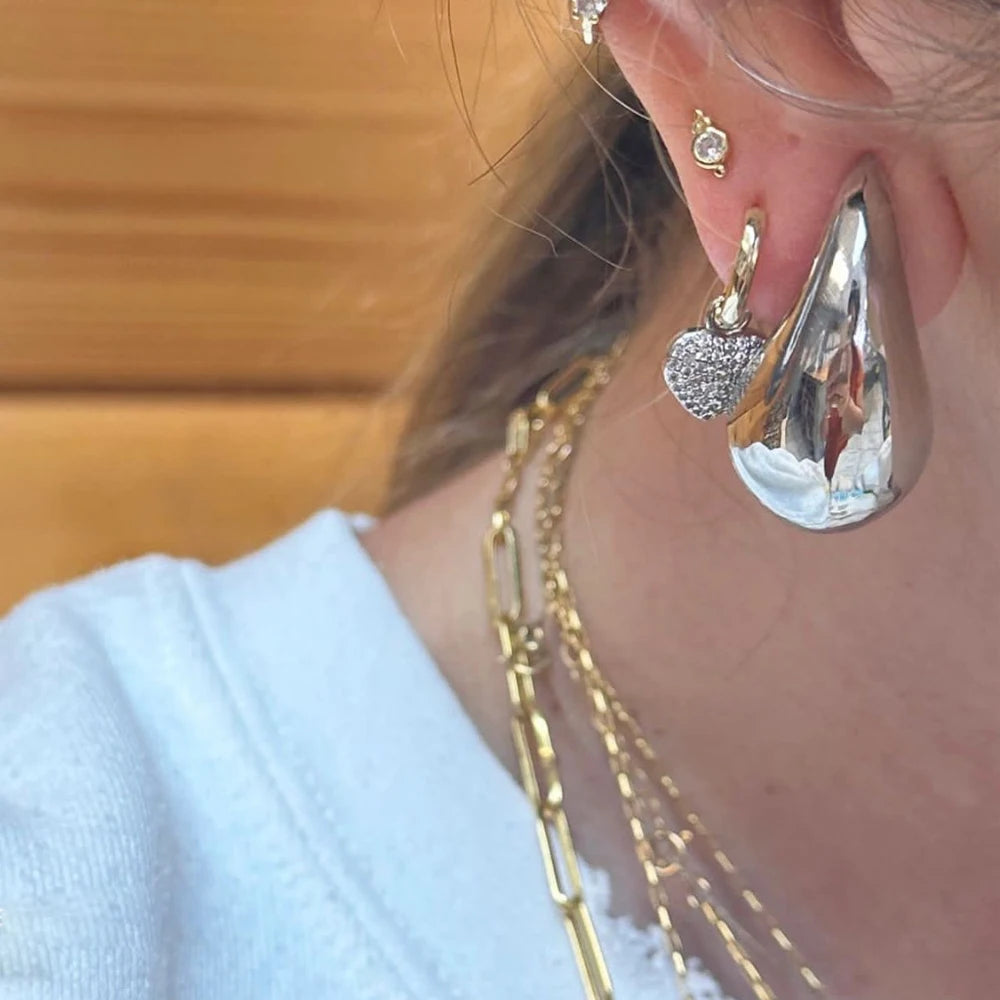 Dropped in Gold Earrings