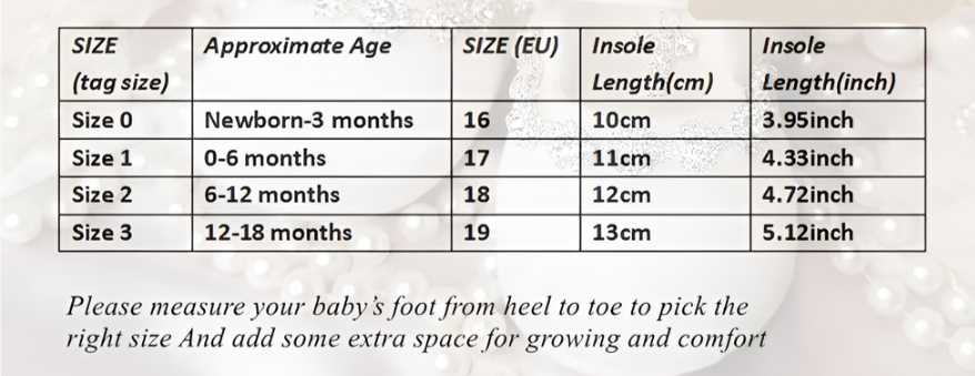 Pearl Baby Girl Shoes