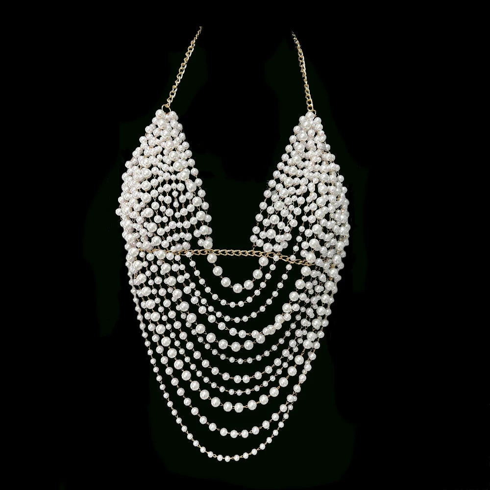 Pearled Out Halter