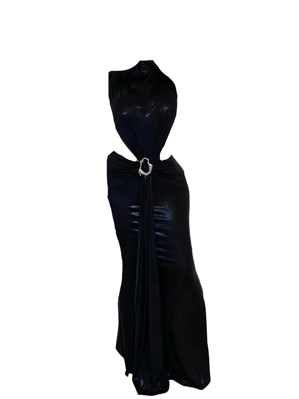 Chrome Muse Maxi Dress