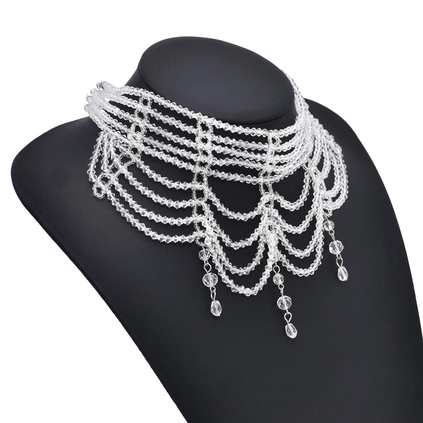 Layered Beaded Choker