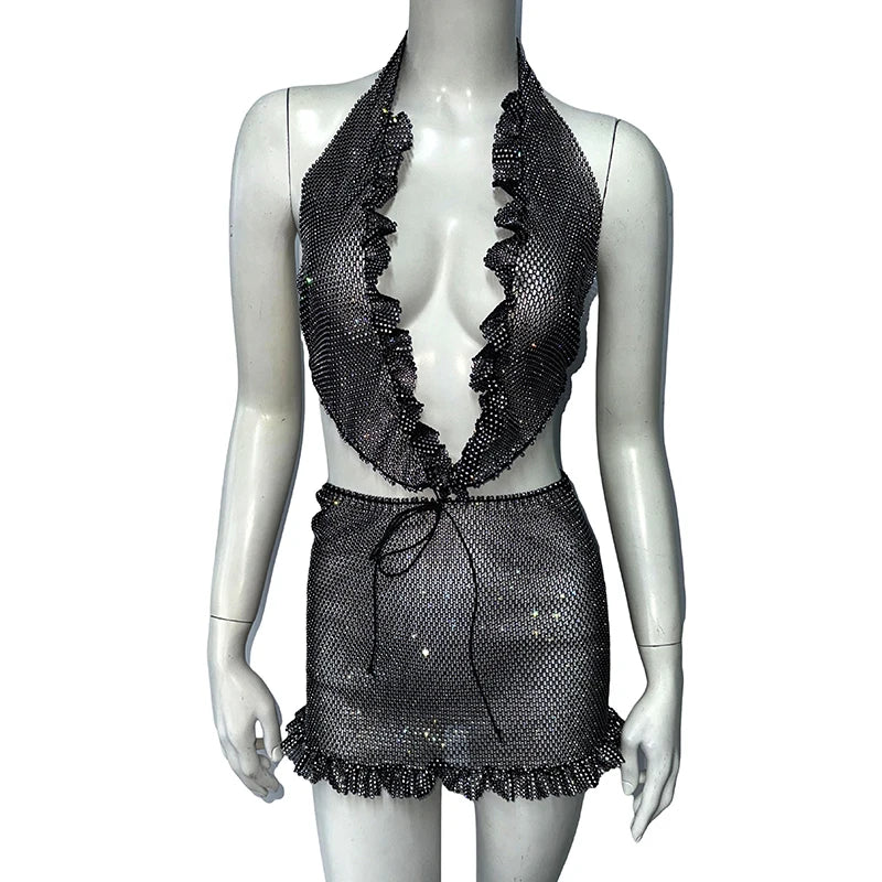 Maiden Rhinestone Dress