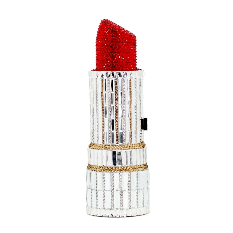 Crystal Lipstick Clutch