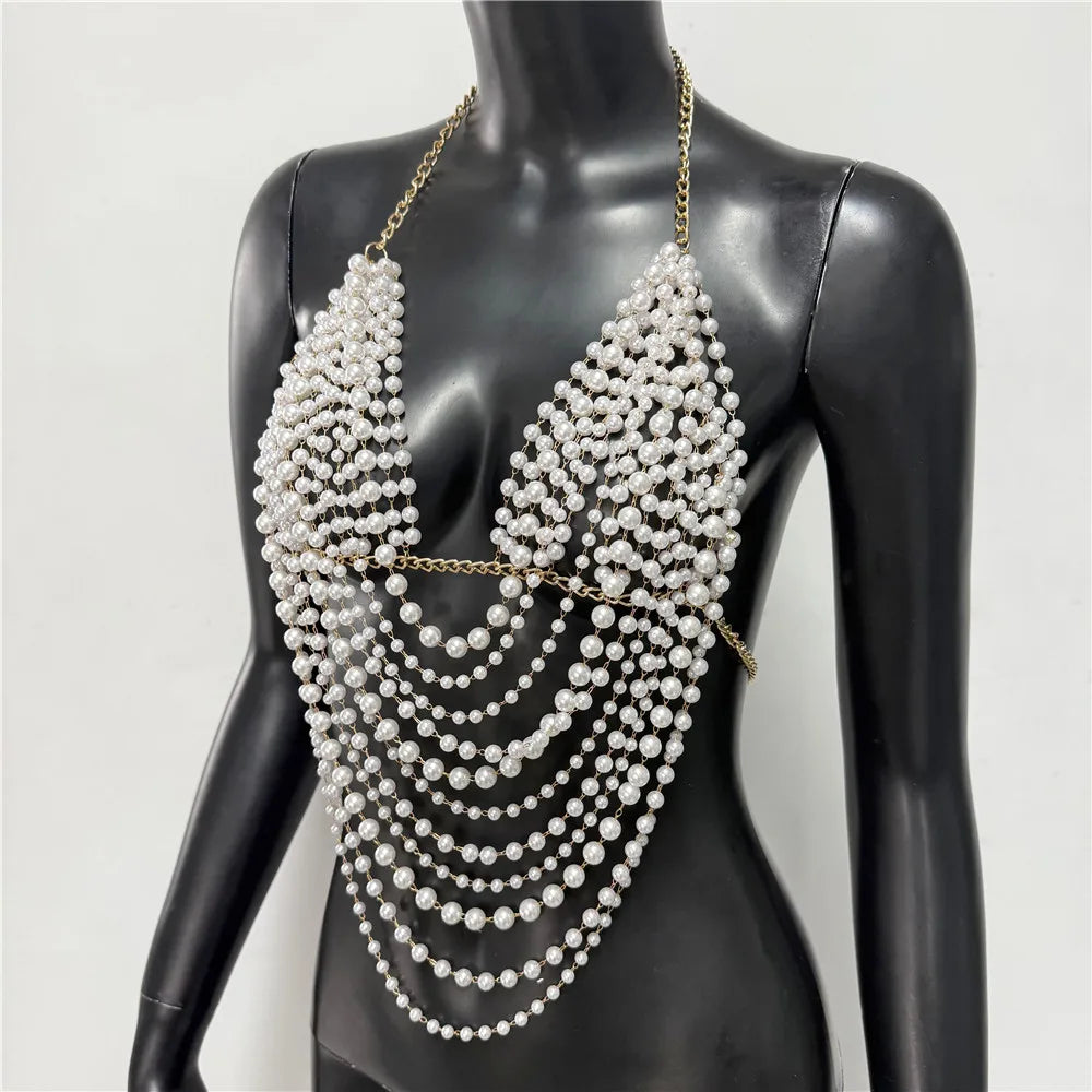 Pearled Out Halter