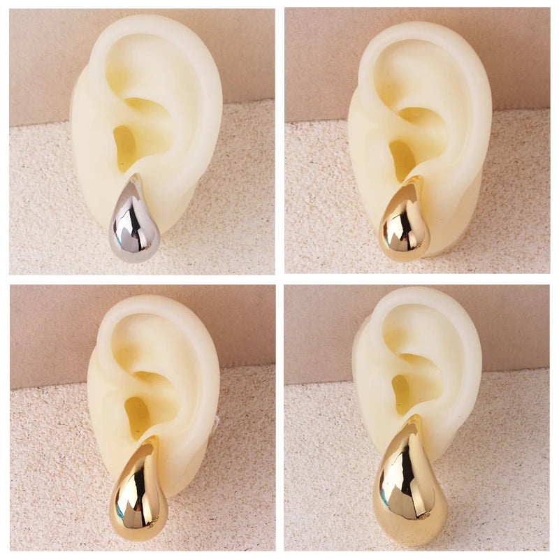Dropped in Gold Earrings