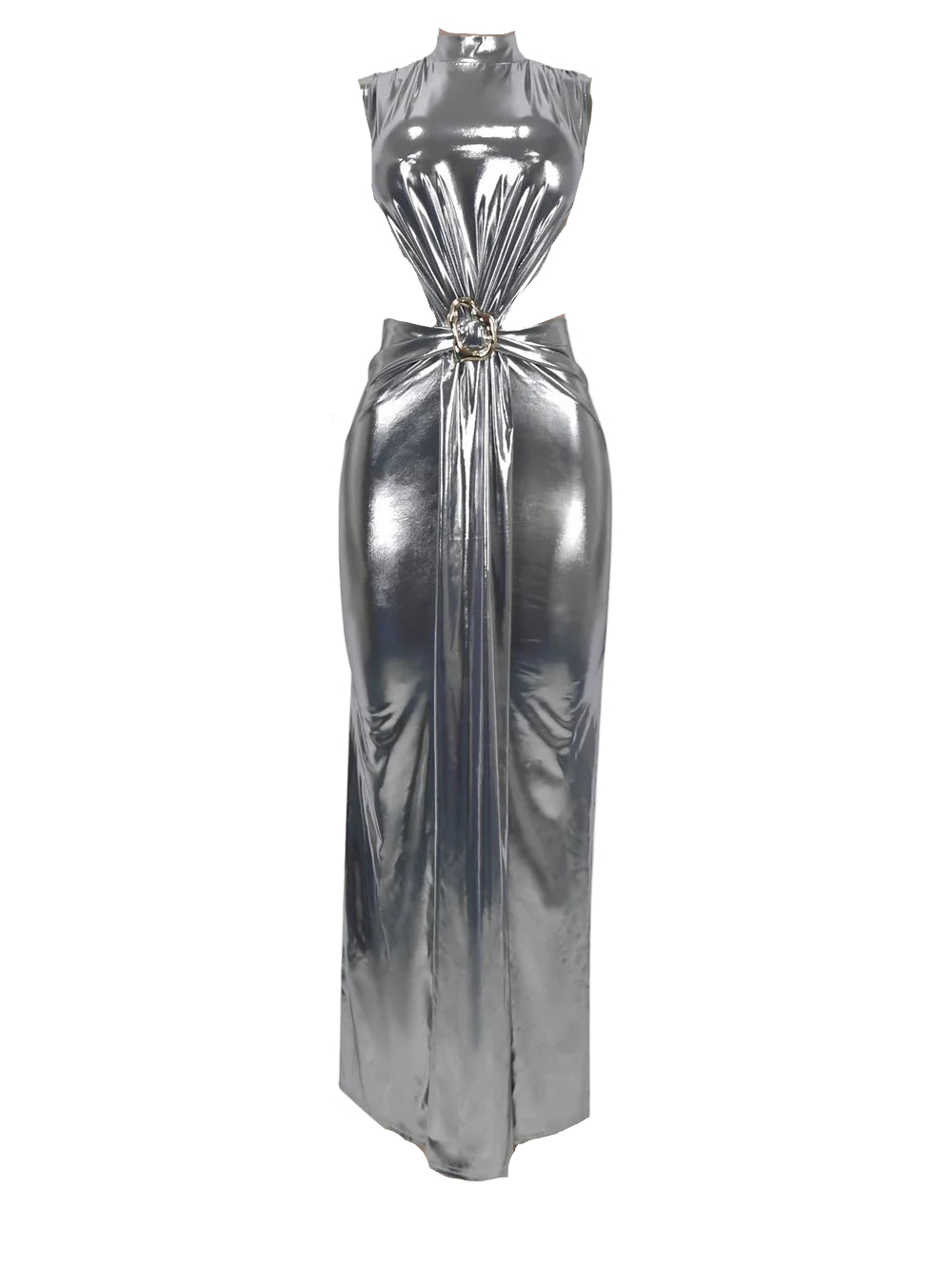 Chrome Muse Maxi Dress