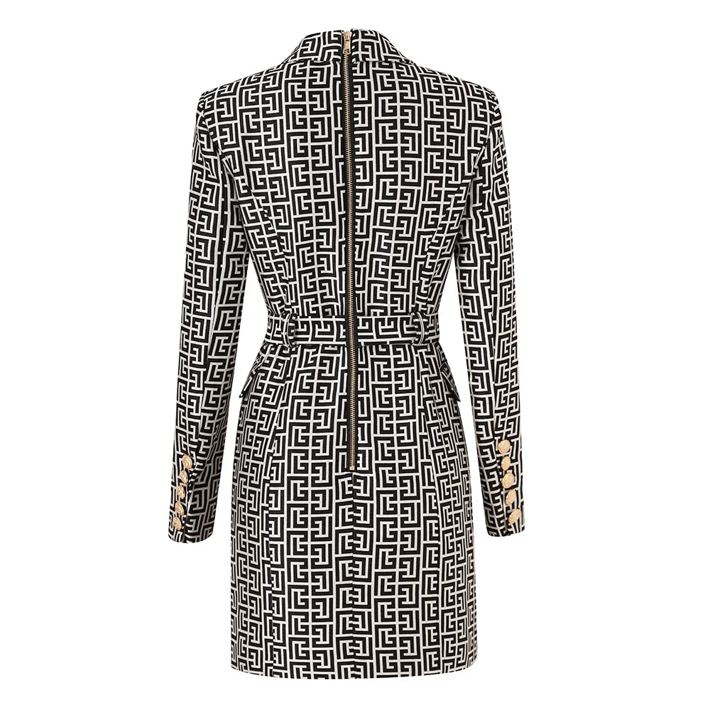 Bunny Vixen Blazer- Printed