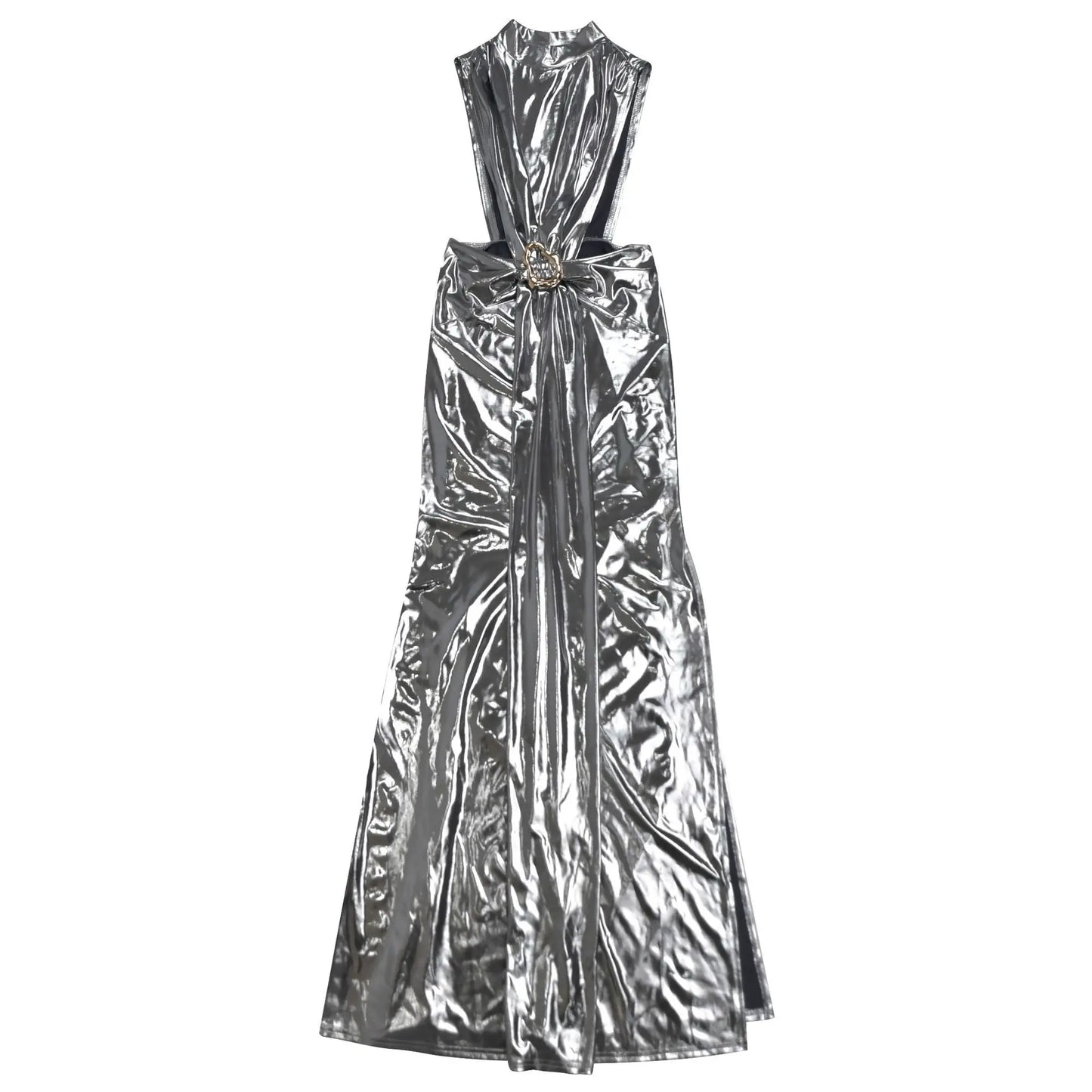Chrome Muse Maxi Dress