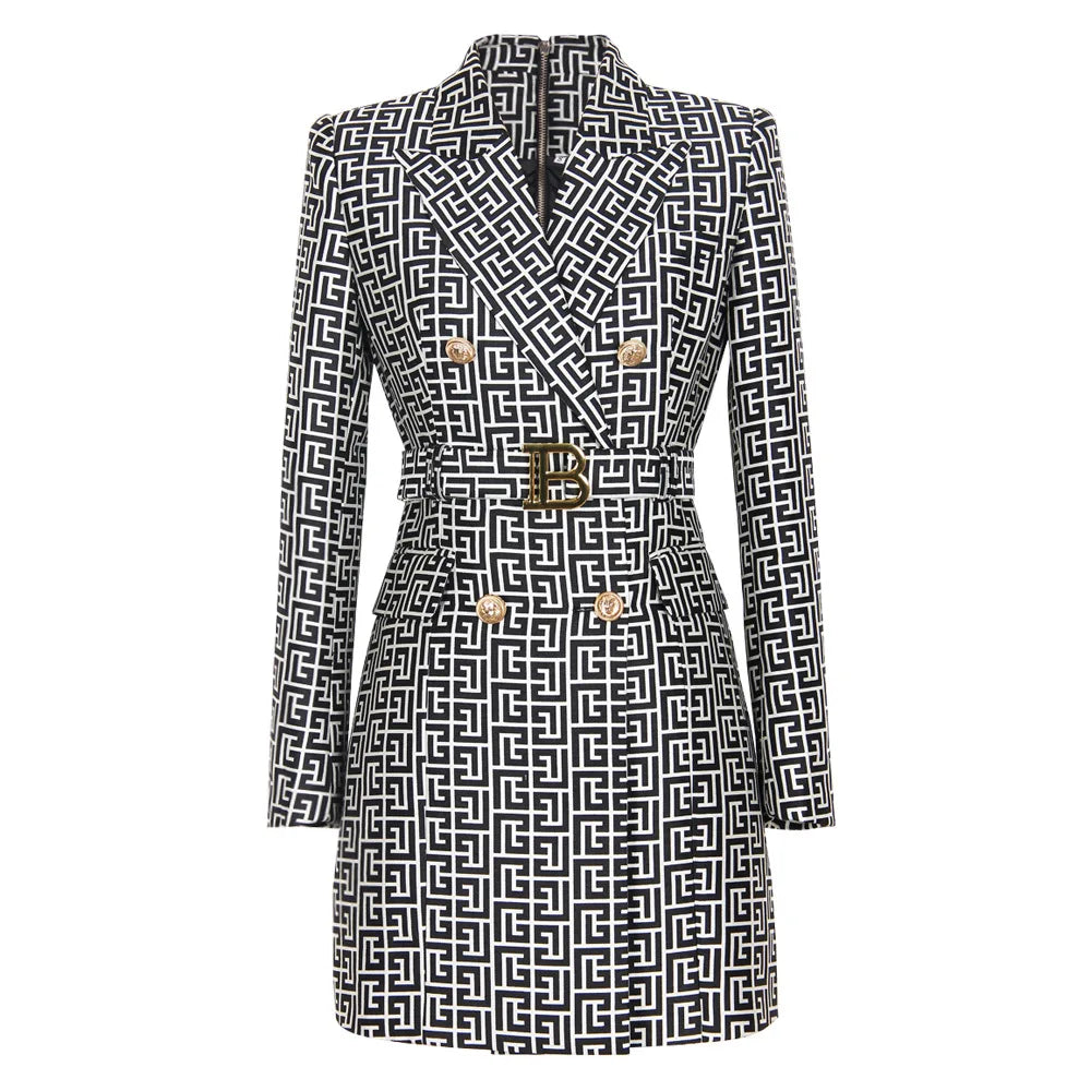 Bunny Vixen Blazer- Printed