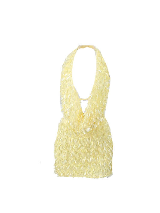 yellow 2 piece set