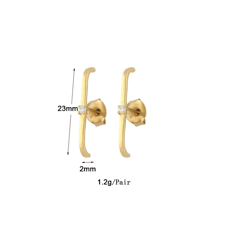 Charmed in Gold Earrings