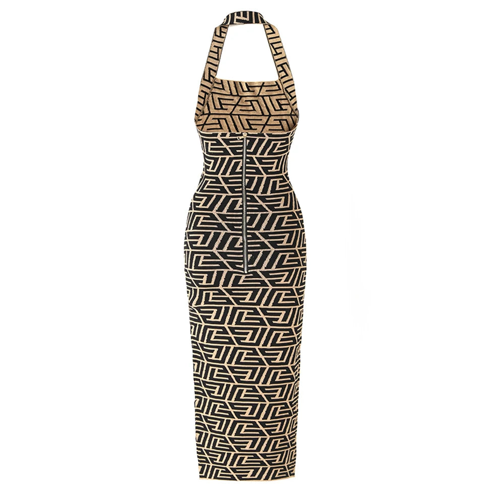 Venna Halter Dress